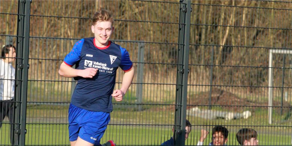 A-Jugend, C-Liga, Landesliga: Der steile Aufstieg von Finn Drücker ist beim WSC noch nicht beendet Finn Drücker machte schon drei Landesliga-Tore für den Werner SC.