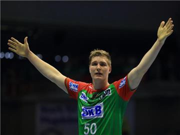 Finn Lemke wechselt im Sommer 2017 von Magdeburg zum Bundesligisten MT Melsungen. Foto: Jens Wolf