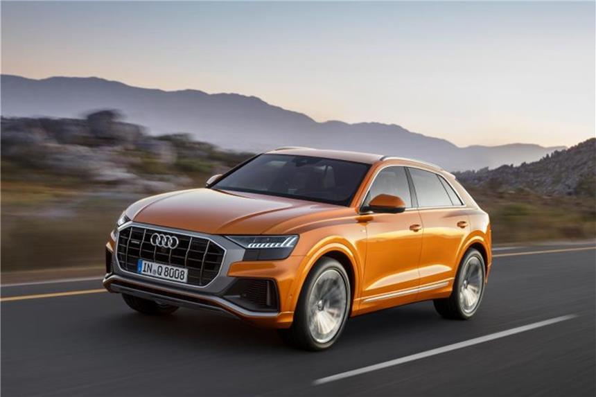 Die neuen SUV der Luxusmarken Flaggschiff: Mit dem neuen Q8 will Audi sein SUV-Programm krönen. Foto: Audi AG