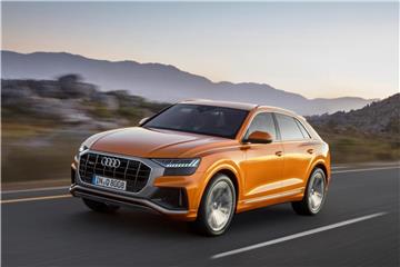 Flaggschiff: Mit dem neuen Q8 will Audi sein SUV-Programm krönen. Foto: Audi AG
