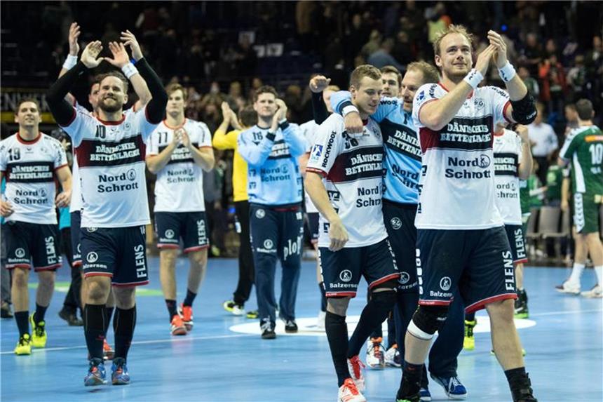 HBL-Teams in den europäischen Wettbewerben auf Erfolgskurs Flensburg gewann bei Celje Pivovarna Lasko mit 30:27. Foto: Soeren Stache