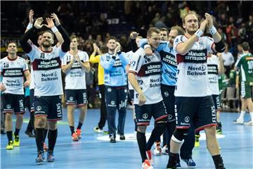 Flensburg gewann bei Celje Pivovarna Lasko mit 30:27. Foto: Soeren Stache