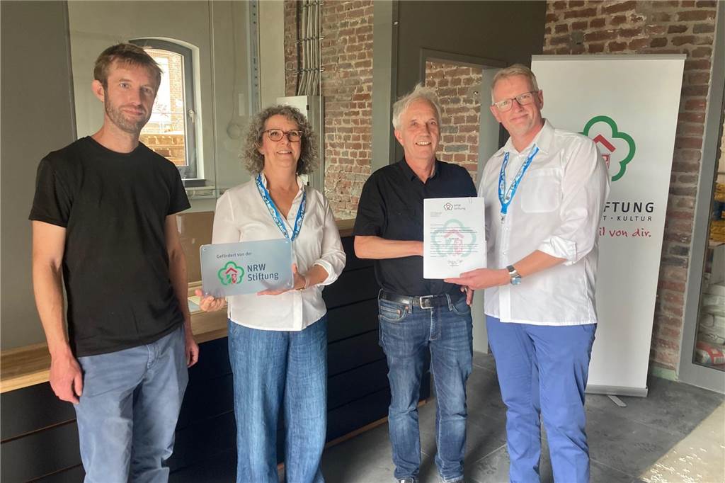 Florian Eichenmüller, Andreas Koch, Birgit Blind und Matthias Blind
