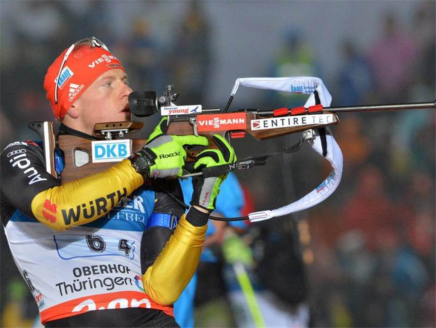 Graf nach Fauxpas am Schießstand disqualifiziert Florian Graf wurde disqualifiziert. Foto: Martin Schutt