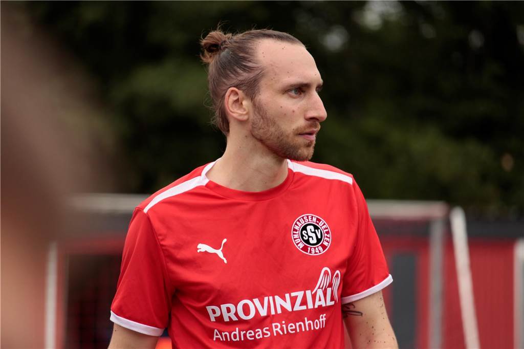 Wechsel im Trainerstab beim SSV Mühlhausen Florian Knafla im Trikot des SSV Mühlhausen.