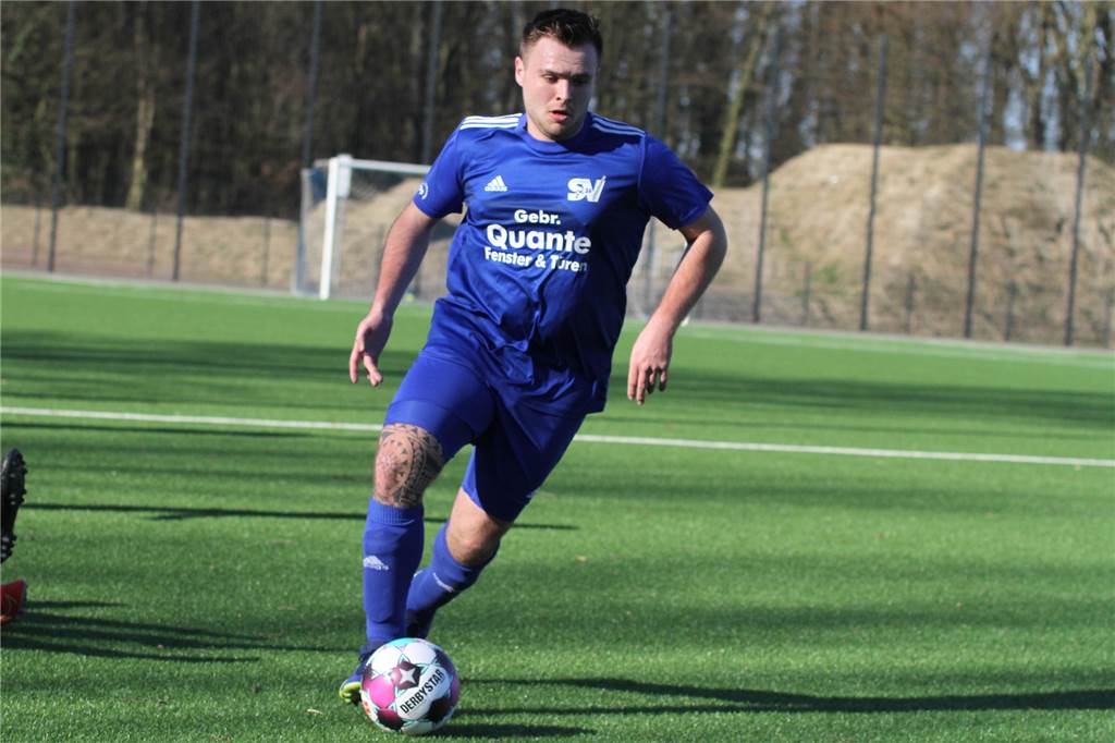 Comeback von Julian Rohlmann beim SV Südkirchen naht Florian Knittel ist Teil der erfolgreichen Südkirchener Offensive.