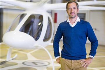 Florian Reuter, Geschäftsführer der Volocopter GmbH, beklagt bürokratische Hürden in Deutschland. Foto: Christoph Schmidt