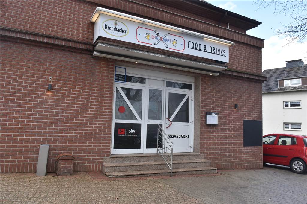 "Food & Drinks" verspricht das Schild über dem Eingang an der Recklinghauser Straße.