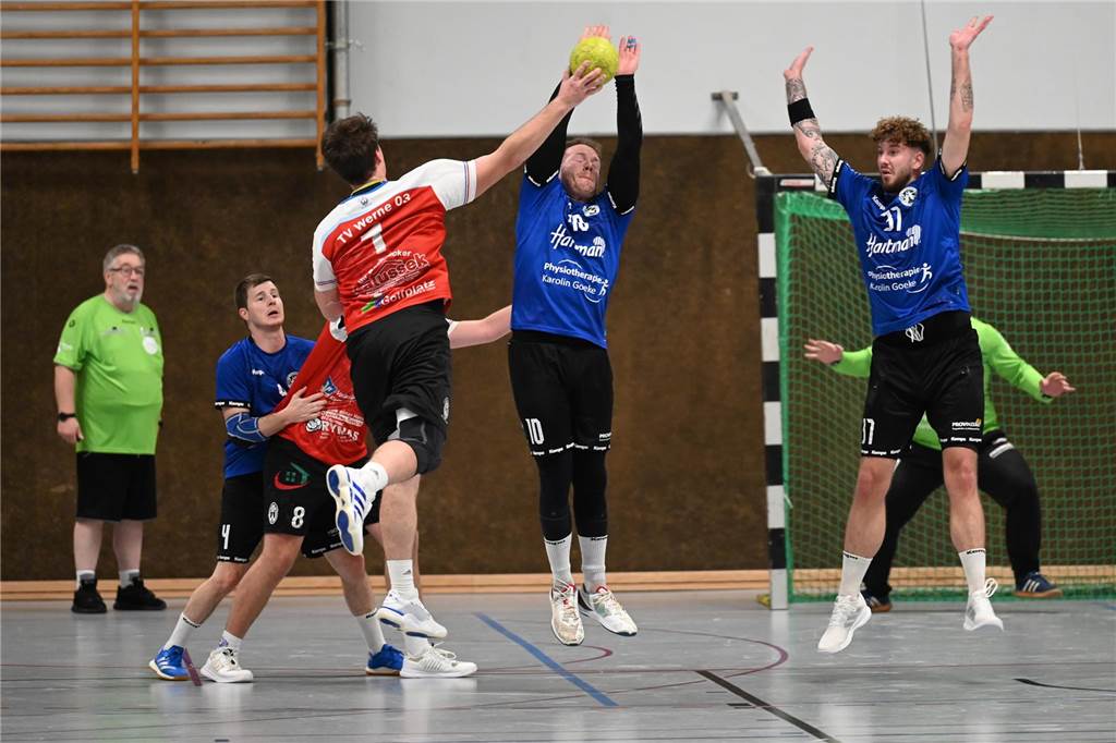 Fotos: TV Werne lässt auch bei der SG Handball Kamen Federn