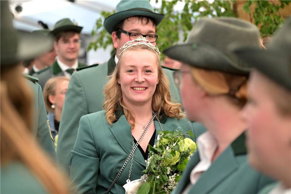 Viele Bilder vom Königsball des Schützenverein Nordick: „Wir feiern hier ein Turbo-Schützenfest“