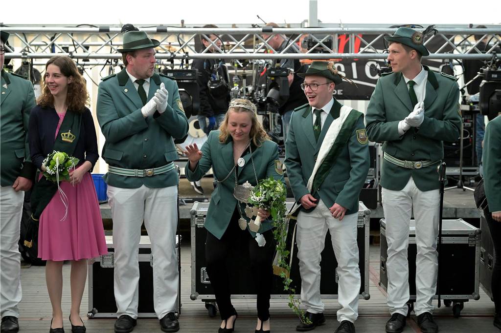 Viele Bilder vom Königsball des Schützenverein Nordick: „Wir feiern hier ein Turbo-Schützenfest“