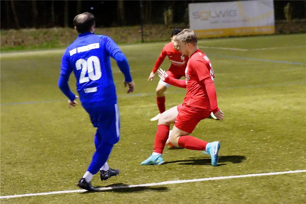 Fotos vom Testspiel zwischen RW Unna und BW Büderich (5:1).