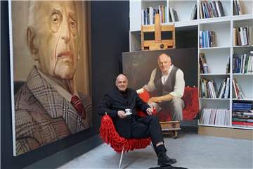 Frank Burkamp in seiner neuen Wirkungsstätte in Haltern.
