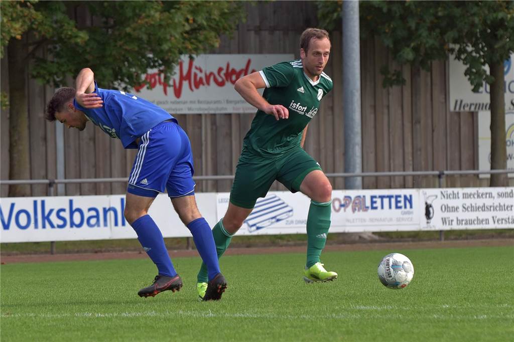 Frank Rose stellte den Saisonrekord in der Kreisliga A1 auf: Für den SuS Legden traf der Stürmer 28 Mal.