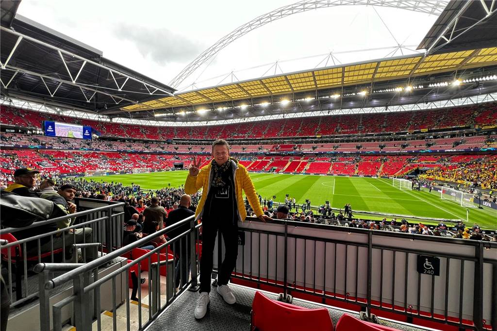 BVB-Fans aus dem Ostvest melden sich aus London BVB-Fan in London