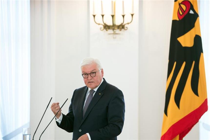 Steinmeier würdigt Marx als großen deutschen Denker Frank-Walter Steinmeier: Man kann das Werk von Karl Marx nicht von seiner Wirkung trennen. Foto: Soeren Stache