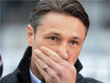 Frankfurts Trainer Niko Kovac will sich zum Thema "Tretertruppe" nicht mehr äußern. Foto: Arne Dedert