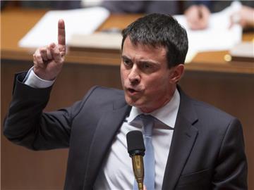 Frankreichs sozialistischer Innenminister Manuel Valls: «Nichts wird mich von meinem Kurs abbringen». Foto: Ian Langsdon/Archiv