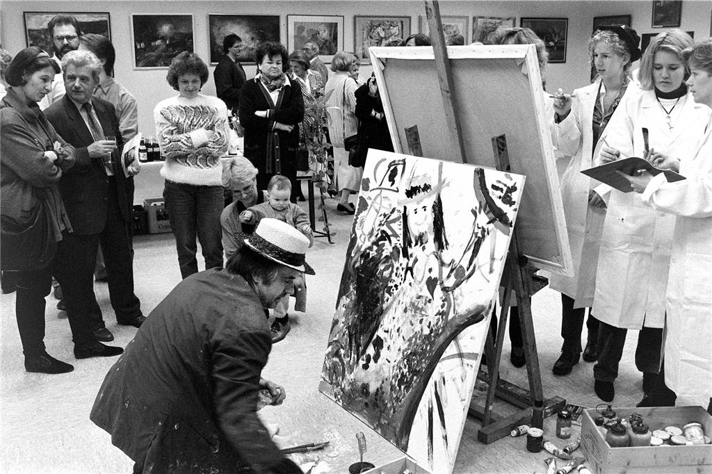 Franz Lauter ist nicht nur als Koch tätig, sondern sieht auch die Kunst als seine große Leidenschaft.