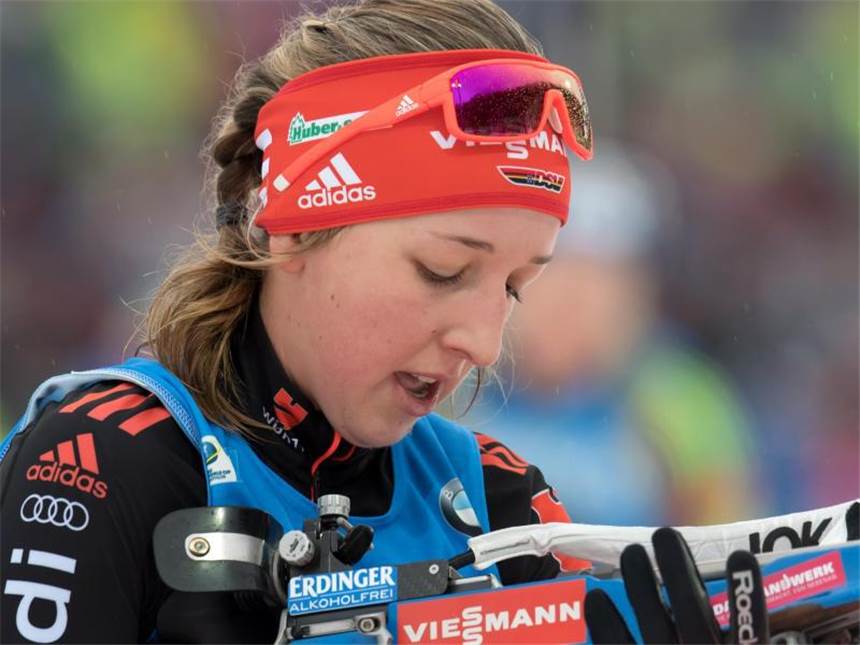 Biathlon-Altstars optimistisch vor Hochfilzen-WM Franziska Preuß kann nicht bei der WM in Hochfilzen starten. Foto: Sven Hoppe