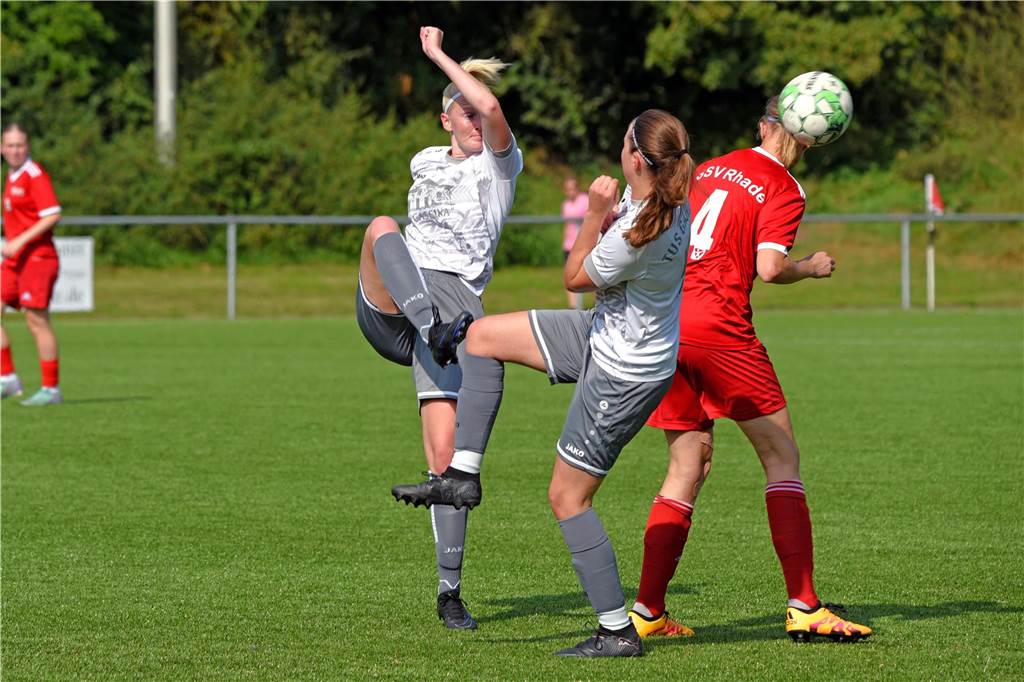 Frauen-Bezirksliga, SSV Rhade II - TuS Gahlen 1:3 (0:1)