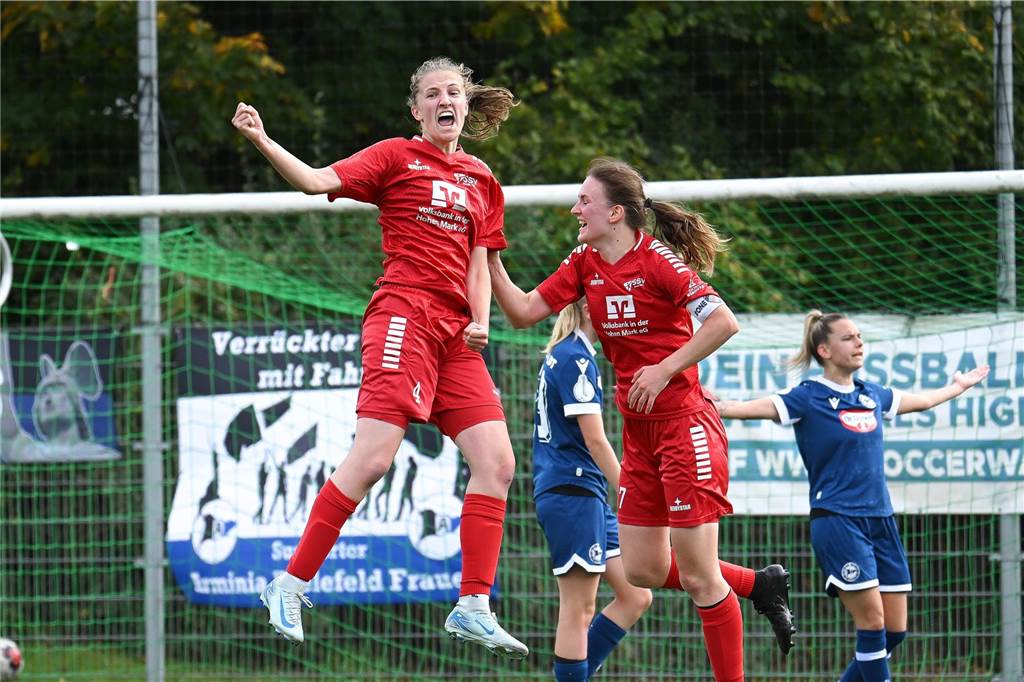 Frauen-Regionalliga, SSV Rhade - Arminia Bielefeld 2:1 (2:0)