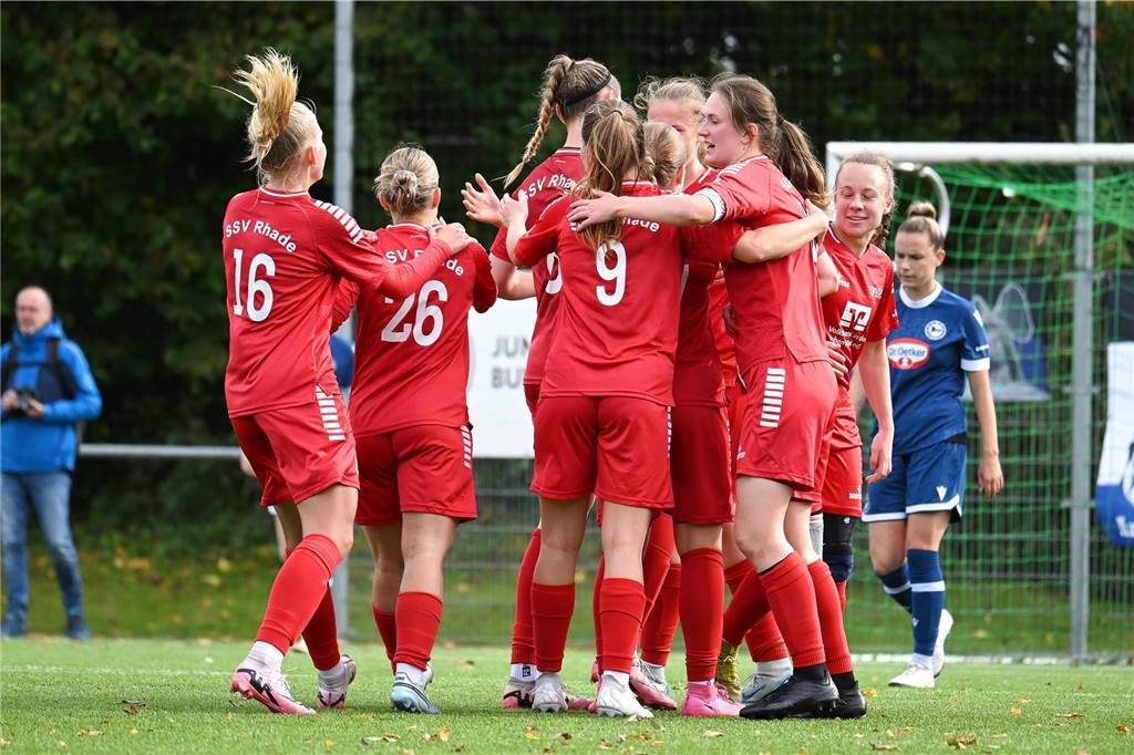 Frauen-Regionalliga, SSV Rhade - Arminia Bielefeld 2:1 (2:0)