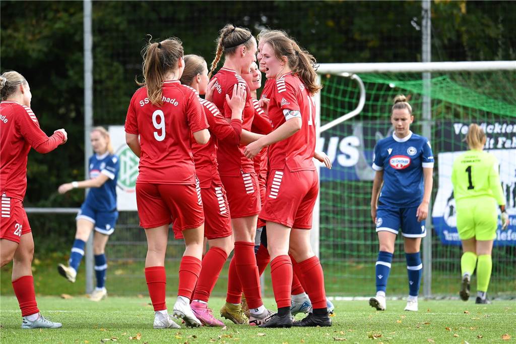 Frauen-Regionalliga, SSV Rhade - Arminia Bielefeld 2:1 (2:0)