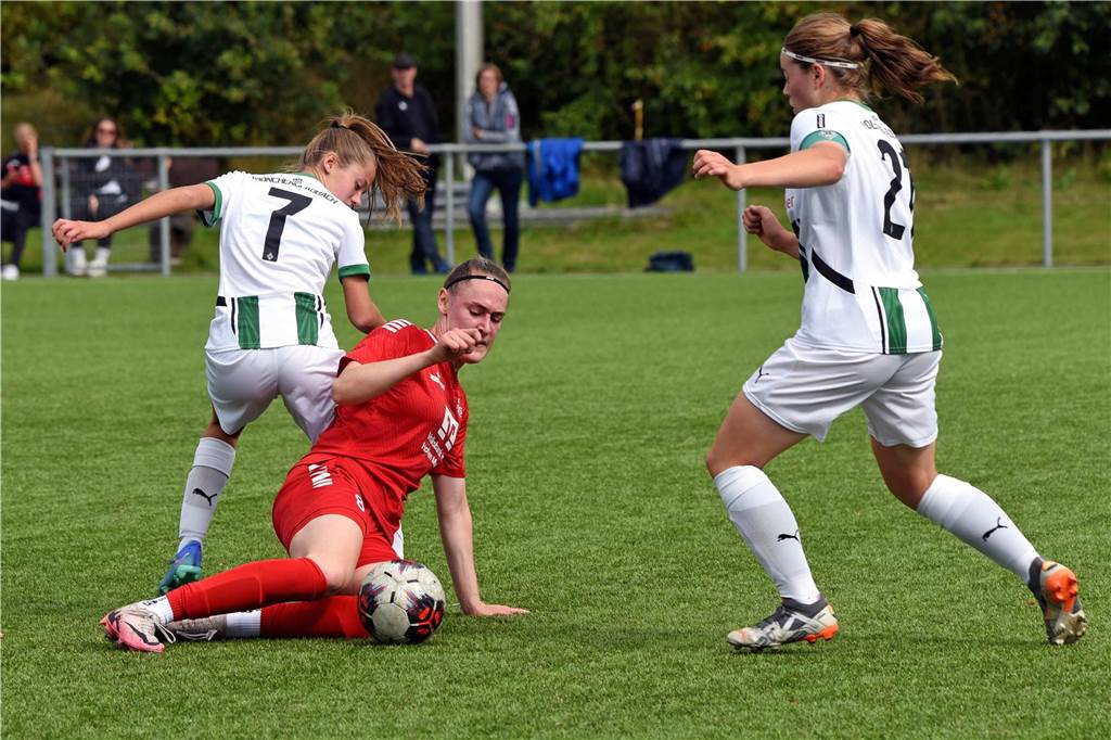 Frauen-Regionalliga West, SSV Rhade - Borussia Mönchengladbach II 2:1 (2:1)