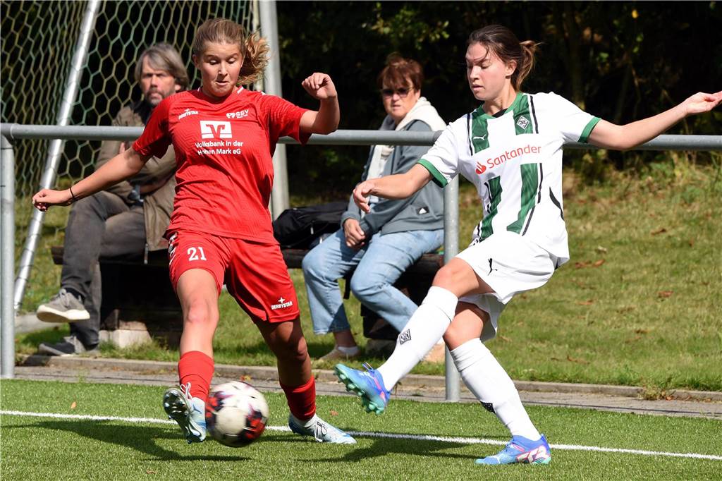 Frauen-Regionalliga West, SSV Rhade - Borussia Mönchengladbach II 2:1 (2:1)