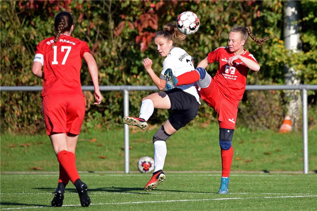 Frauen-Regionalliga West, SSV Rhade - FSV Gütersloh II 0:4 (0:1)