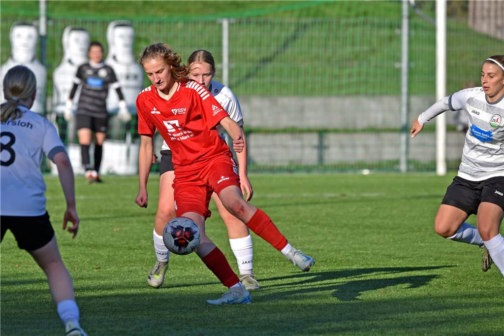 Frauen-Regionalliga West, SSV Rhade - FSV Gütersloh II 0:4 (0:1)