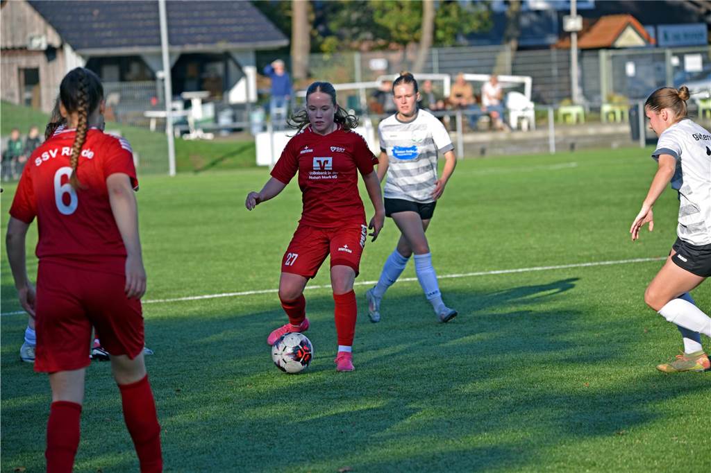 Frauen-Regionalliga West, SSV Rhade - FSV Gütersloh II 0:4 (0:1)