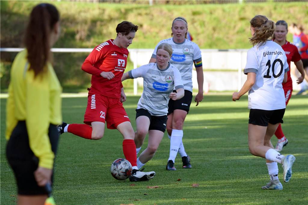 Frauen-Regionalliga West, SSV Rhade - FSV Gütersloh II 0:4 (0:1)