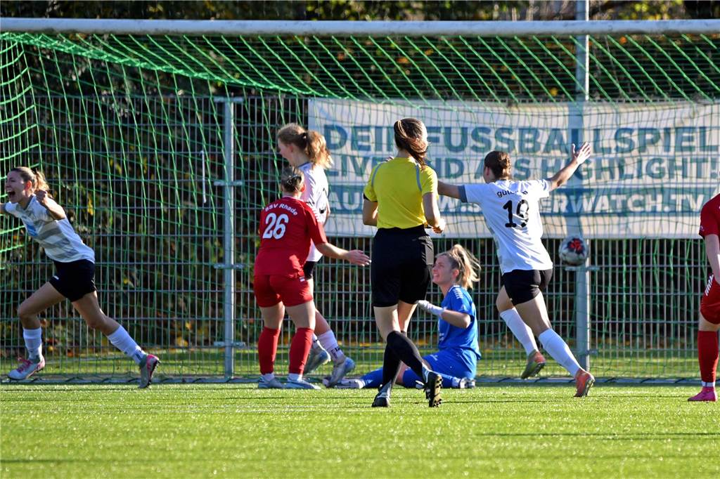 Frauen-Regionalliga West, SSV Rhade - FSV Gütersloh II 0:4 (0:1)
