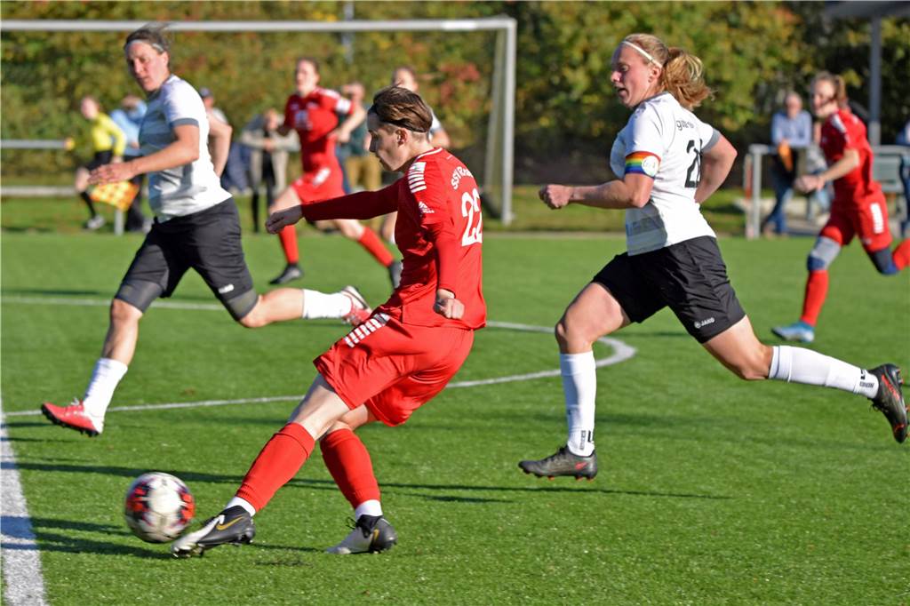 Frauen-Regionalliga West, SSV Rhade - FSV Gütersloh II 0:4 (0:1)