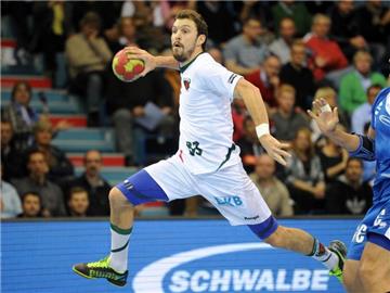 Fredrik Petersen war mit sieben Treffern erfolgreichster Berliner. Foto: Marius Becker