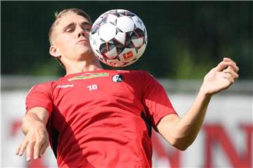 Freiburgs Nils Petersen wurde erneut in die Nationalmannschaft berufen. Foto: Achim Keller