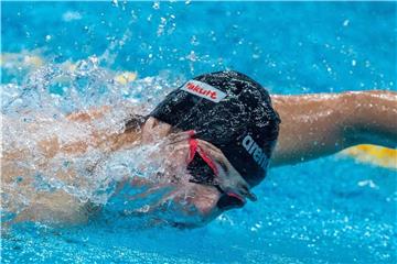 Freistilschwimmer Damian Wierling im Becken. Foto: Jens Büttner