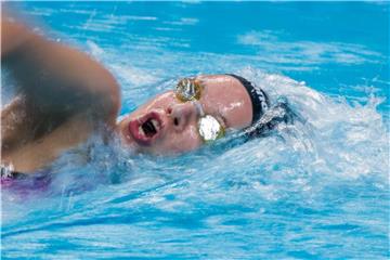 Freistilschwimmerin Celine Rieder hat die Norm für die EM in Glasgow geschafft. Foto: Jens Büttner