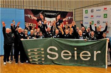 Freude pur herrschte beim DM-Finale in Rotenburg bei Mannschaft und Fans der Sportschützen Raesfeld. 