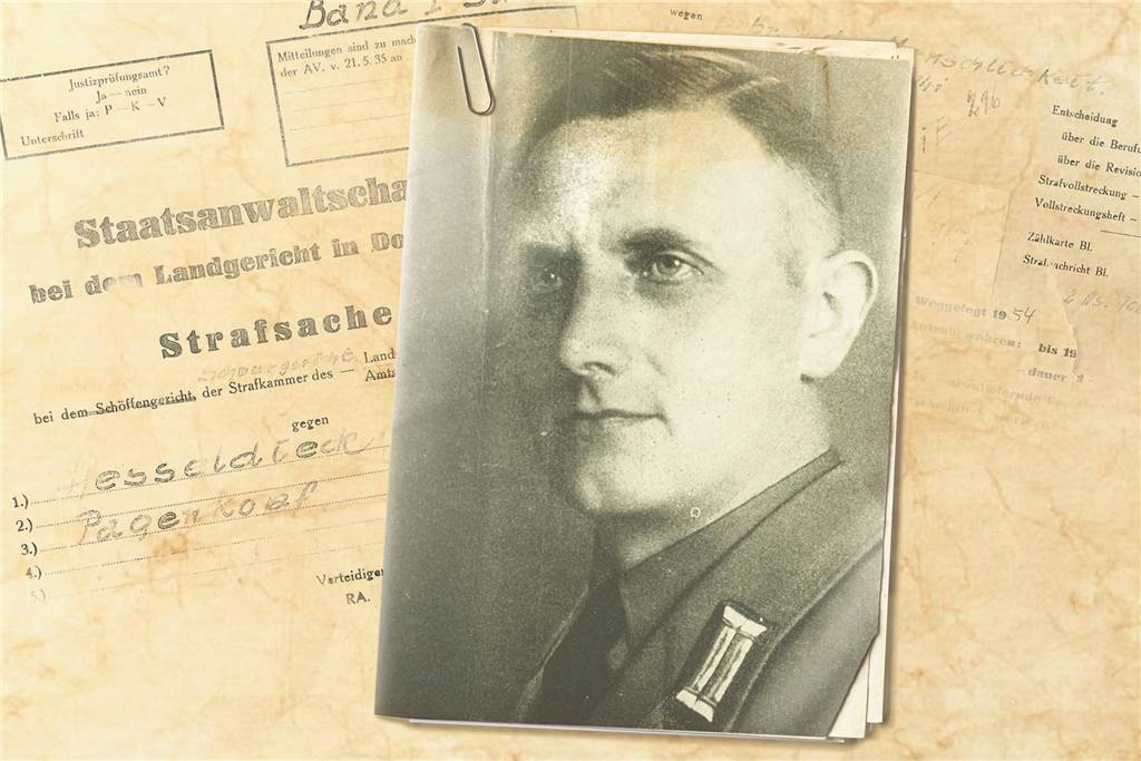 Friedrich Hesseldieck in seiner Zeit als ehrenamtlicher NSDAP-Kreisleiter in Dortmund.
