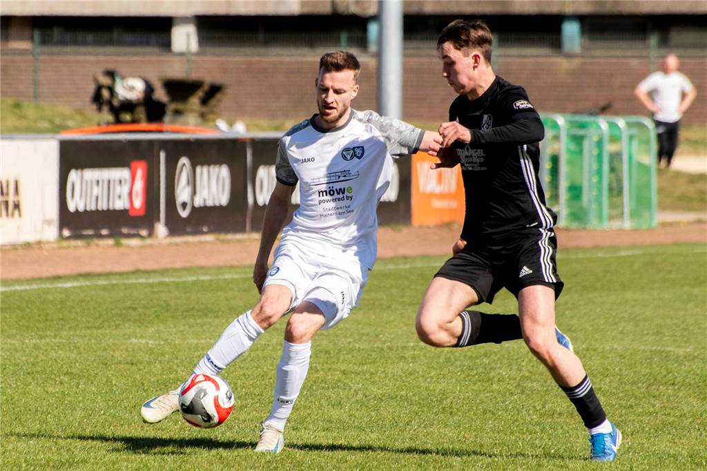 Früh ging der TuS Haltern gegen die Ibbenbürener Spvg. in Führung, kassierte aber kurz vor der Pause den 1:1-Ausgleich. Und dabei blieb es dann auch in Hälfte zwei: Die Landesligisten trennten sich remis.