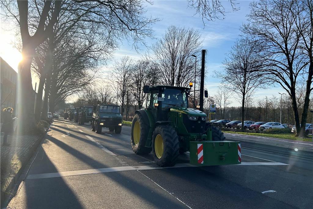 Bauerndemo am 8.1.2024 in Recklinghausen