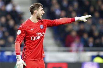 Fühlt sich wohl in Paris: Torwart Kevin Trapp. Foto: Sebastien Nogier/EPA