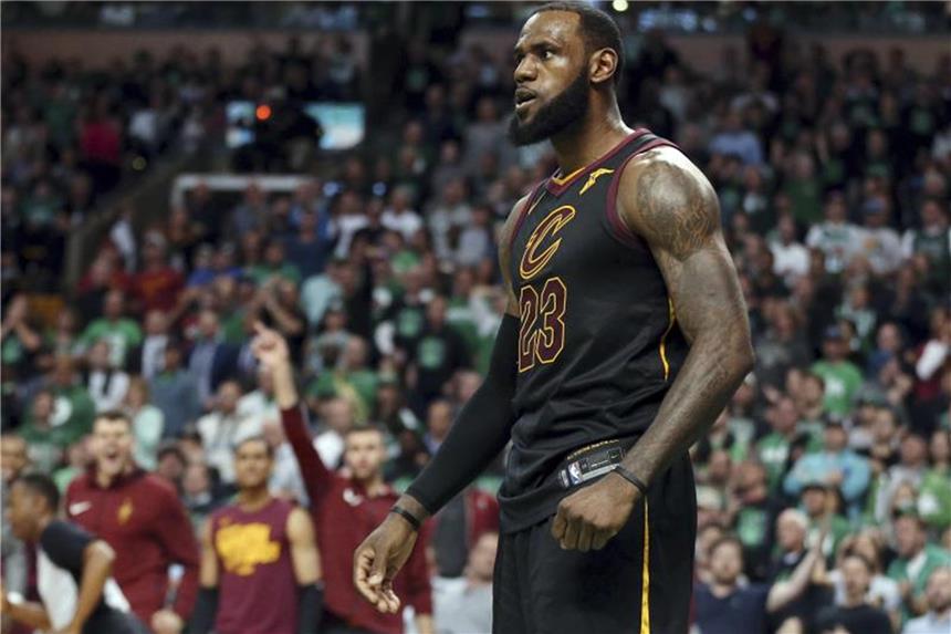 Überragender James führt Cavs ins NBA-Finale Führte die Cleveland Cavaliers erneut ins NBA-Finale: LeBron James. Foto: Elise Amendola