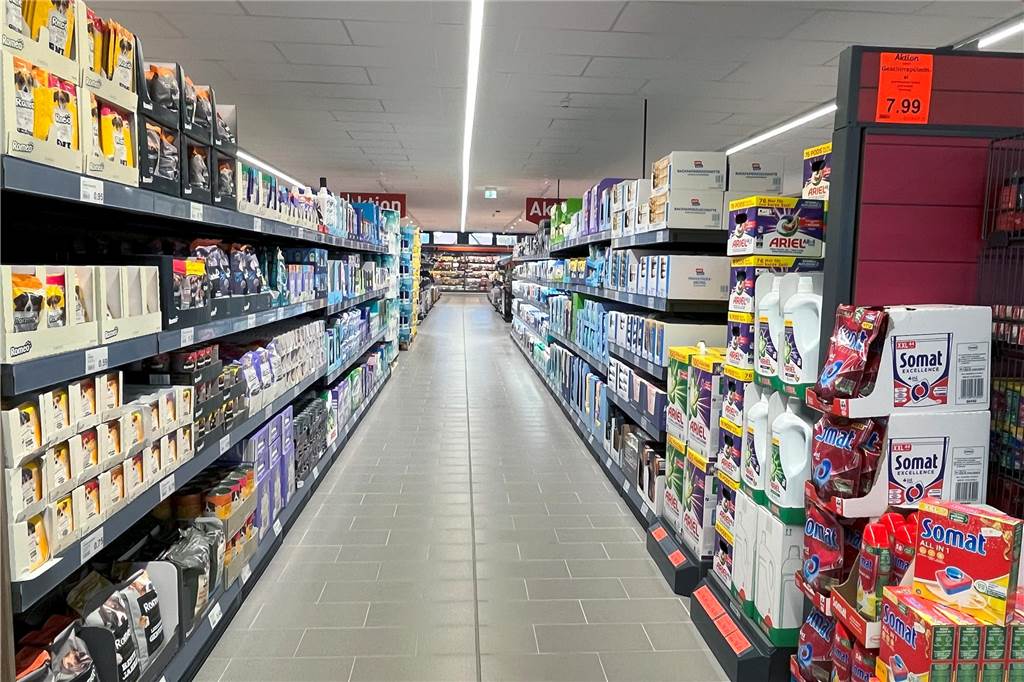 Legdener Aldi nach Umbau