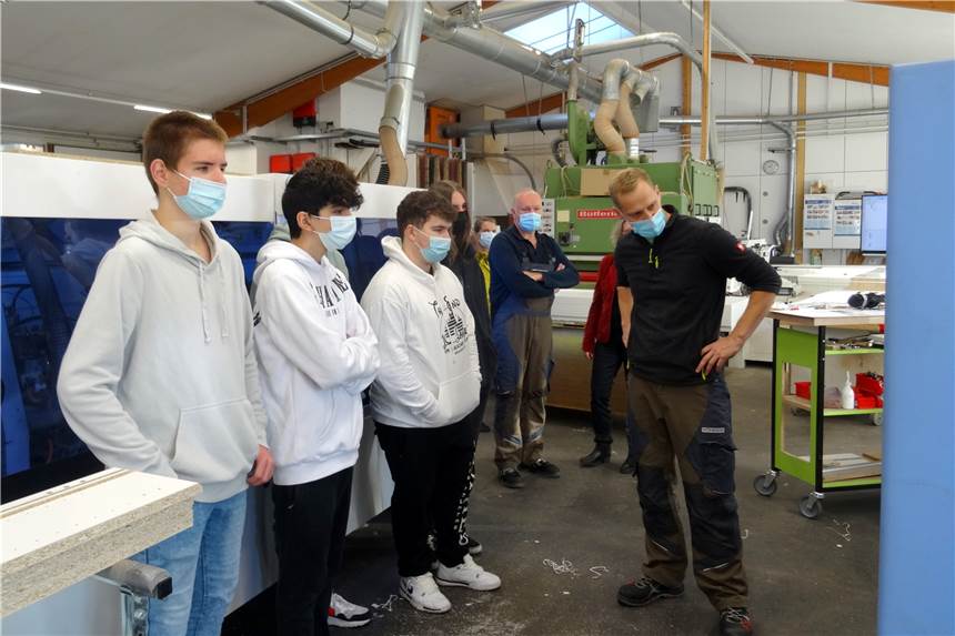 Berufsorientierung: Profilschüler erleben Schnupperwoche im Holzhandwerk Fünf Schüler der Profilschule Ascheberg haben sich bei der Berufsorientierung dem Holzhandwerk gewidmet.