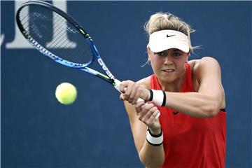 Für Carina Witthöft ist das Turnier in Peking bereits beendet. Foto: Frank Franklin Ii