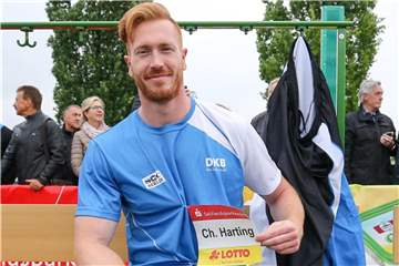 Für Christoph Harting beginnt am Dienstag (9.45 Uhr) im Olympiastadion die Qualifikation. Foto: Jan Woitas